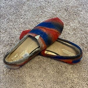 Toms slip ons!